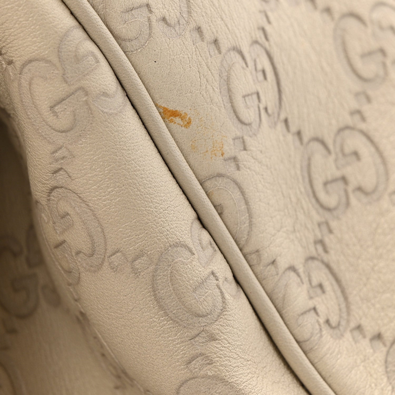 Gucci Guccissima Medium Sukey Tote Mystic White 13 of 15