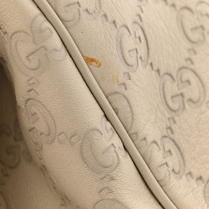 Gucci Guccissima Medium Sukey Tote Mystic White 13 of 15