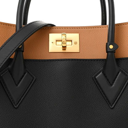 Louis Vuitton Calfskin Monogram On My Side Black 7 of 10