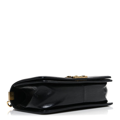 Chanel Aged Calfskin Quilted Medium Boy Flap Black 4 of 10