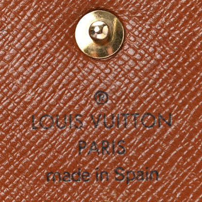 Louis Vuitton Monogram Porte-Monnaie Tresor Wallet 6 of 8