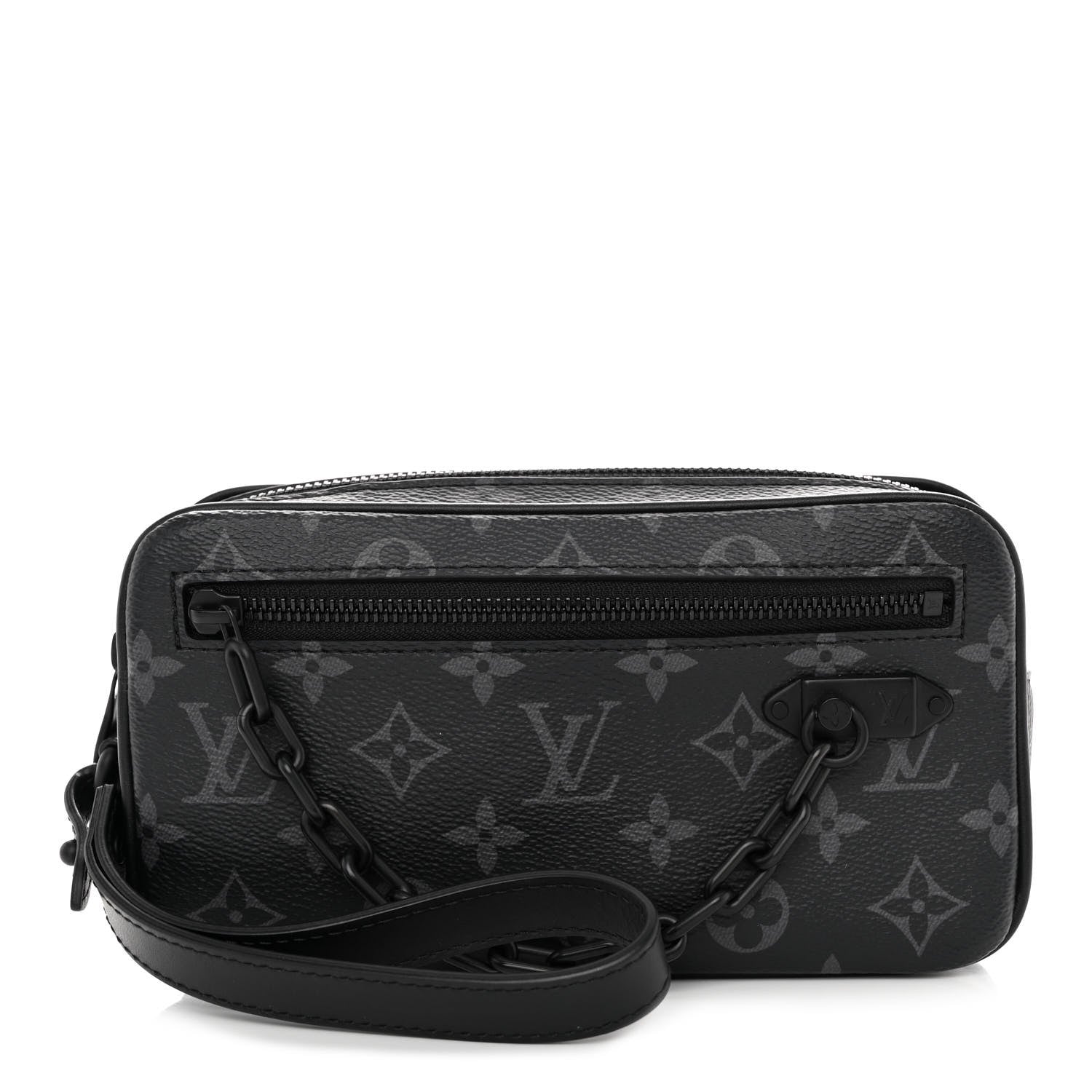 Louis Vuitton Monogram Eclipse Pochette Volga 1 of 10