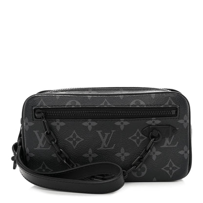 Louis Vuitton Monogram Eclipse Pochette Volga 1 of 10