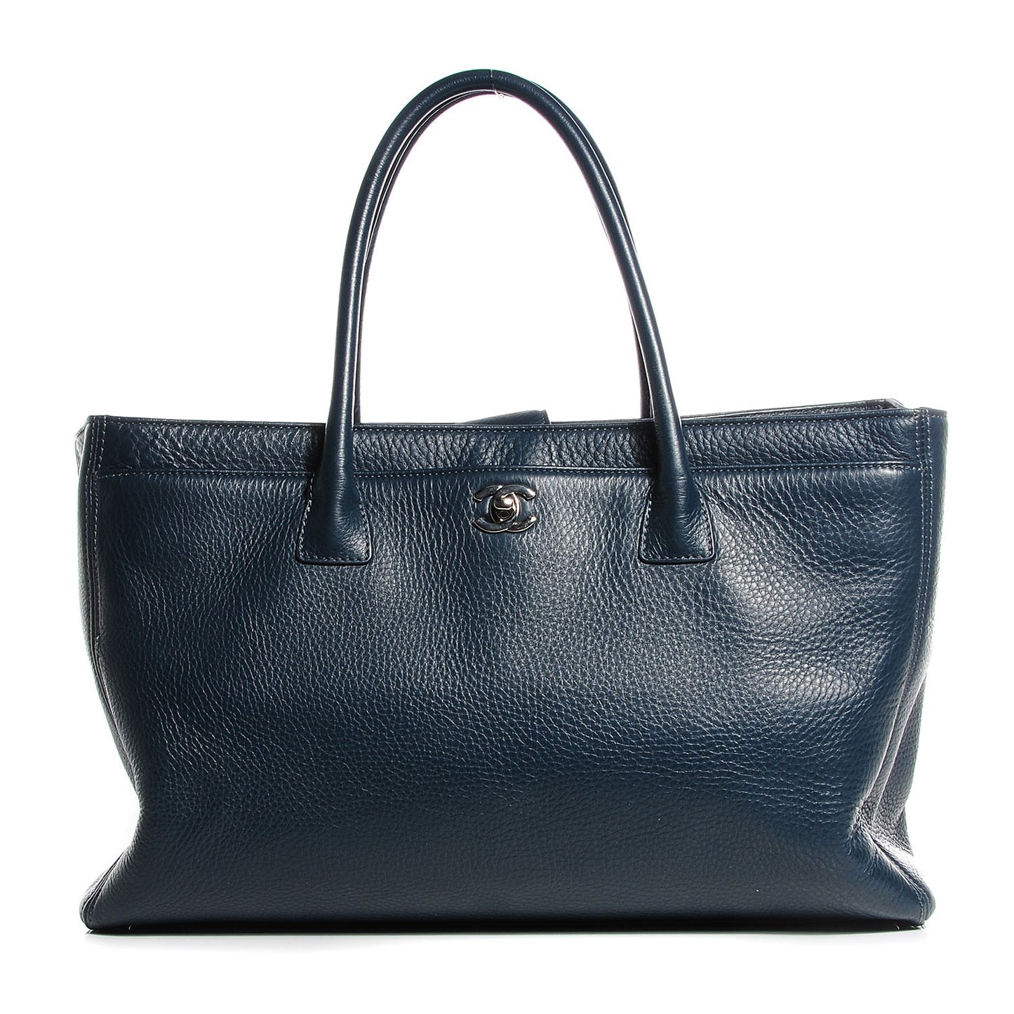 Deerskin Cerf Executive Shopper Tote Navy