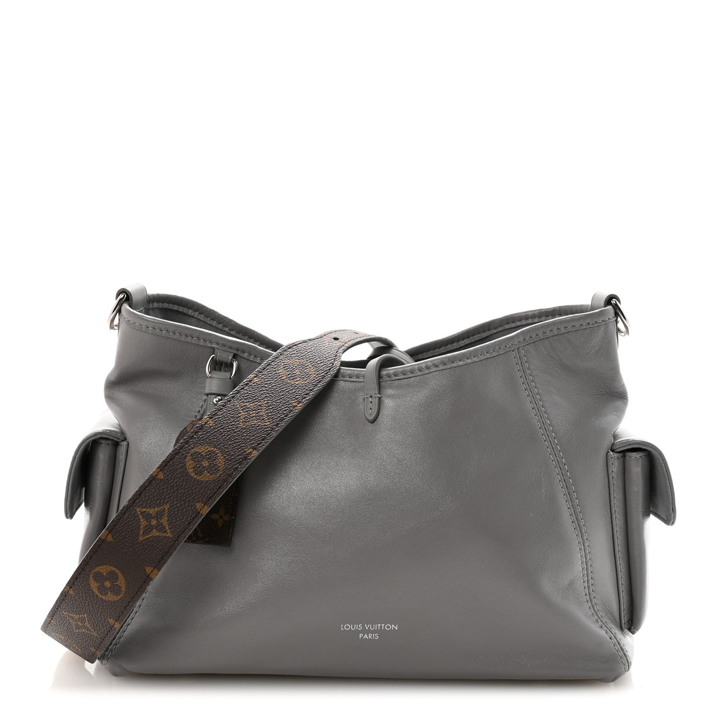 Lambskin CarryAll Cargo Vibe PM Trianon Gray
