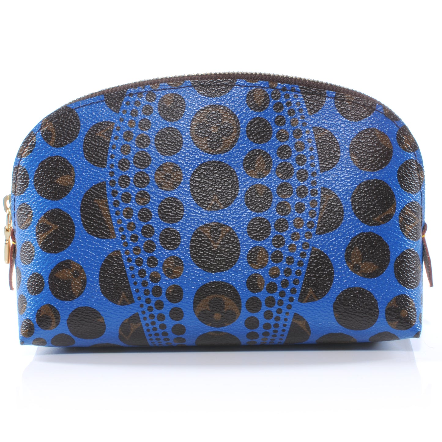Monogram Kusama Pumpkin Dots Cosmetic Pouch Blue