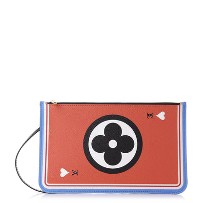 Louis Vuitton Game On Neverfull MM Pochette White 1 of 7