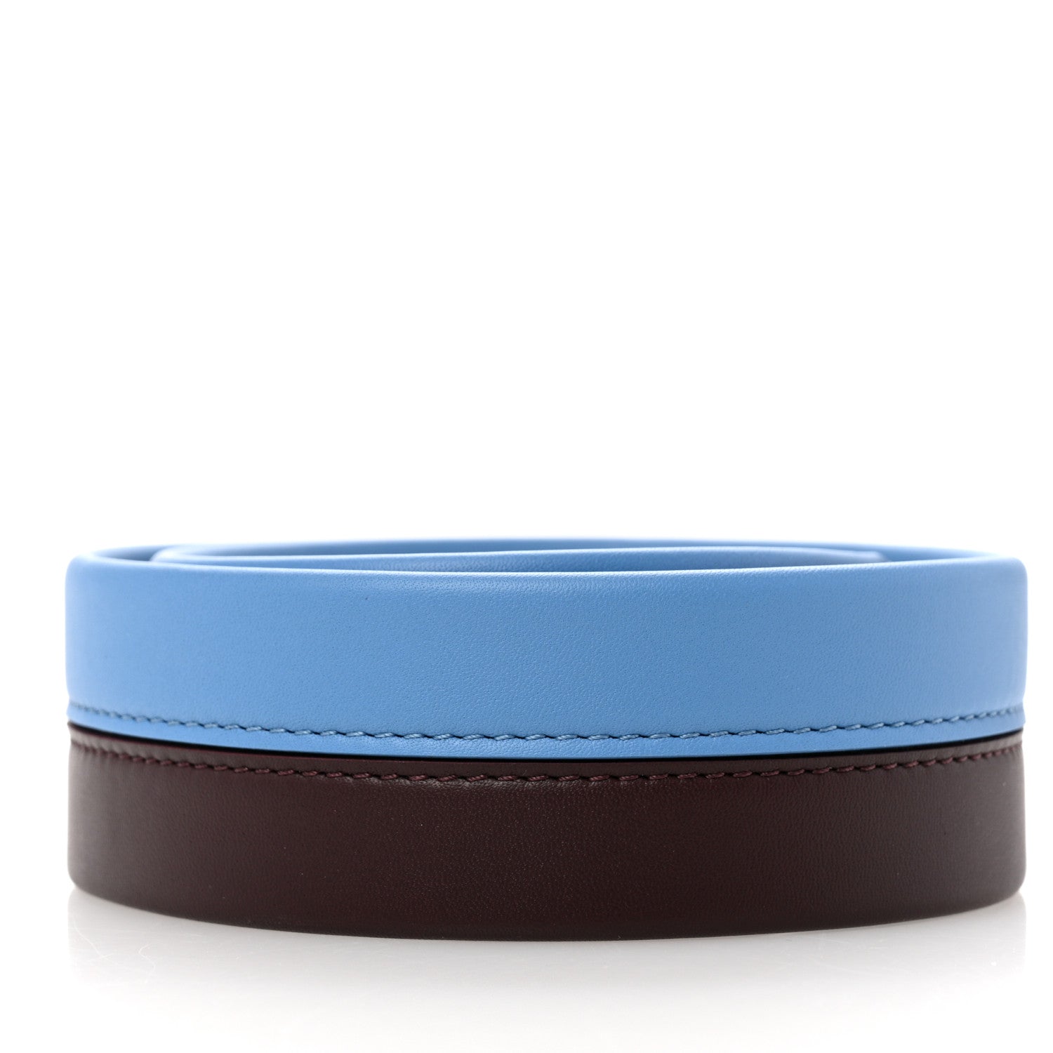 Louis Vuitton Calfskin Cluny MM Shoulder Strap Blue Glacial 2 of 6