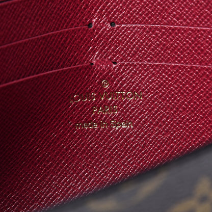 Louis Vuitton Monogram Jeanne Wallet Fuchsia 6 of 9