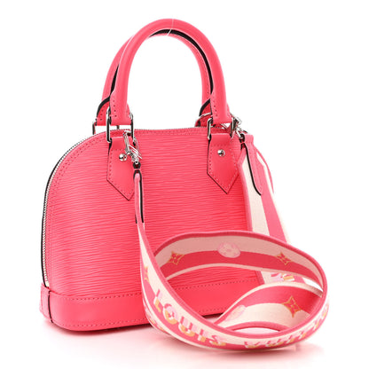 Louis Vuitton Epi Jacquard Alma BB Dragon Fruit 3 of 10