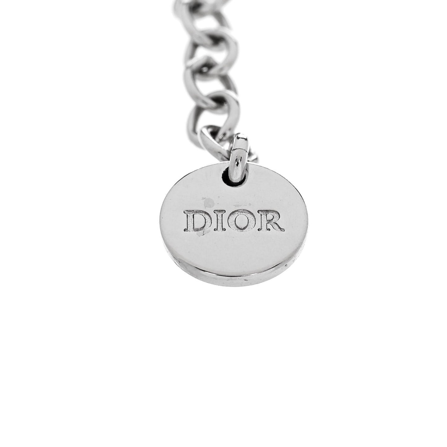 Crystal CD Bracelet Silver