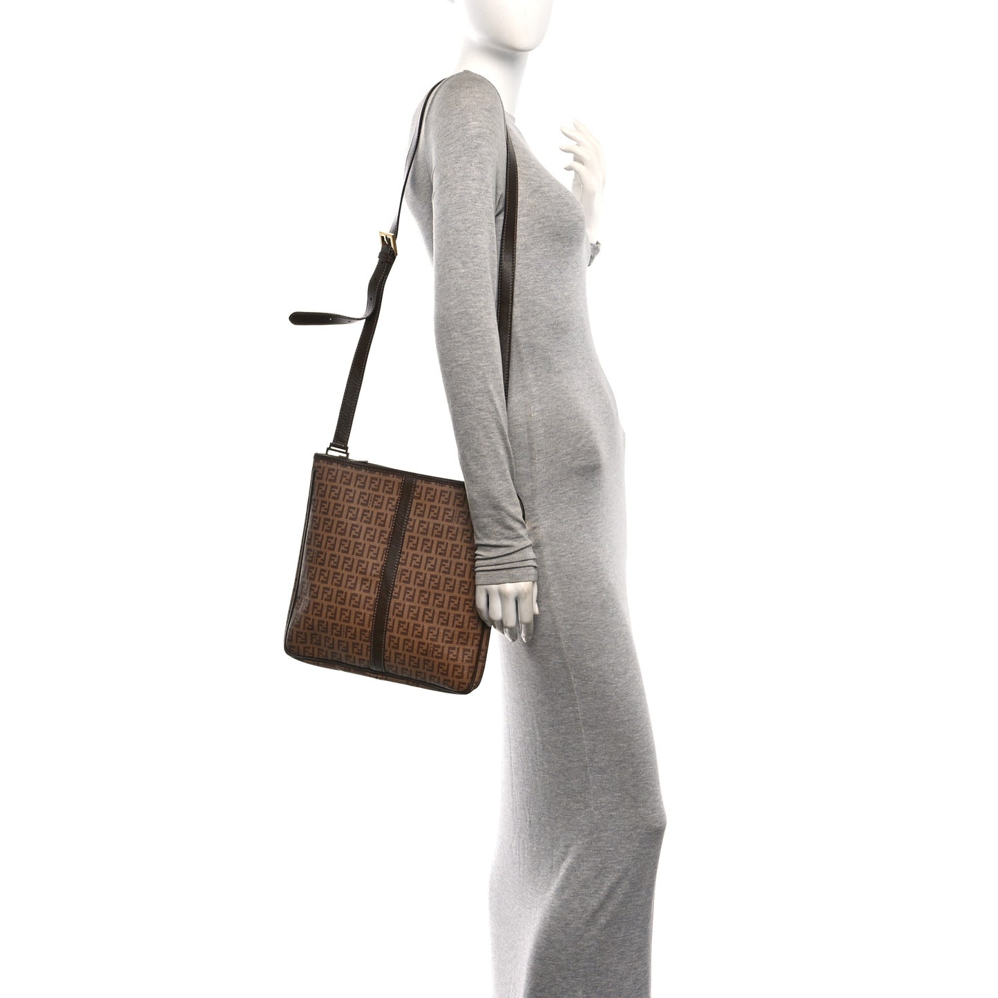 Zucchino Spalmati Crossbody Brown