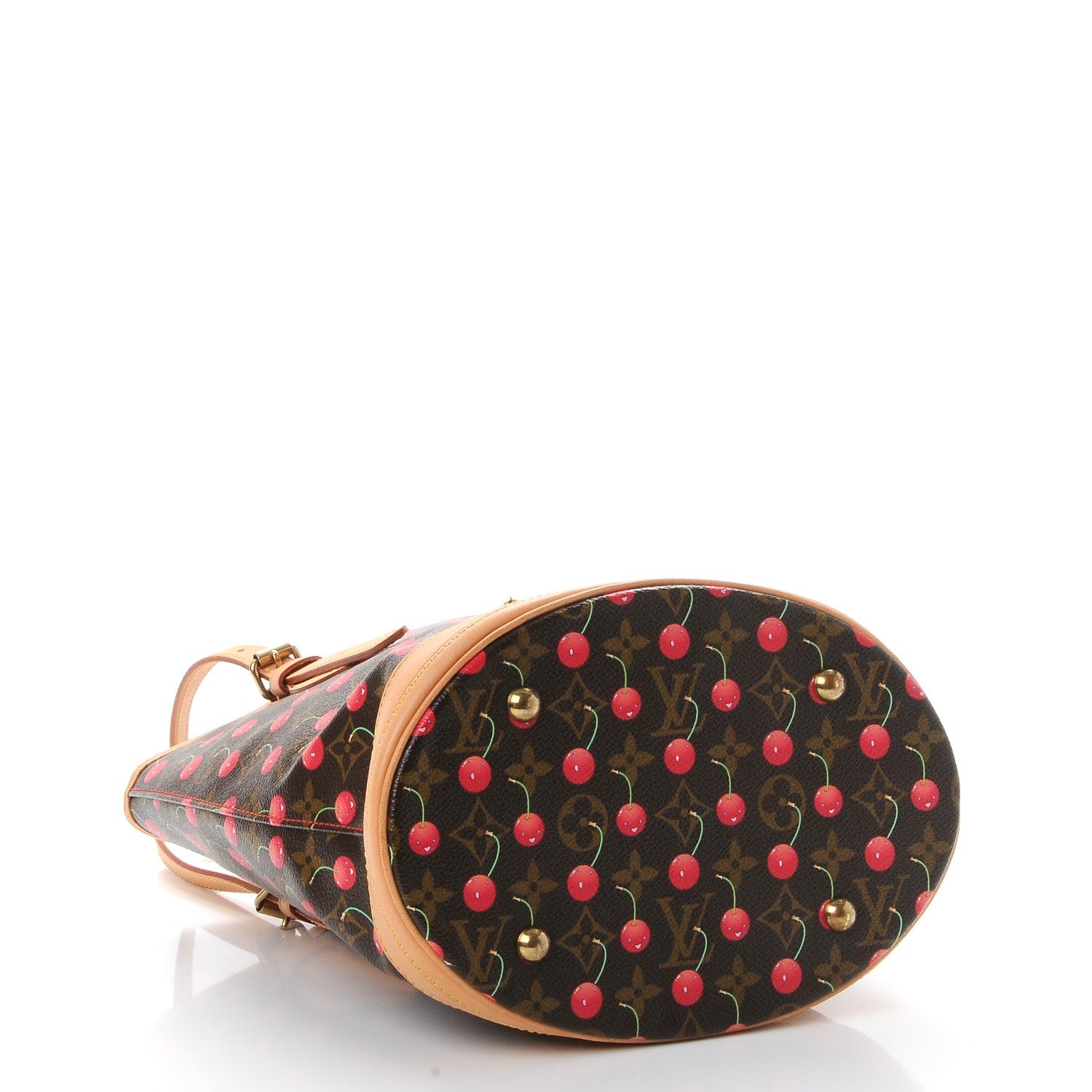 Louis Vuitton Monogram Cerises Bucket Bag 5 of 10