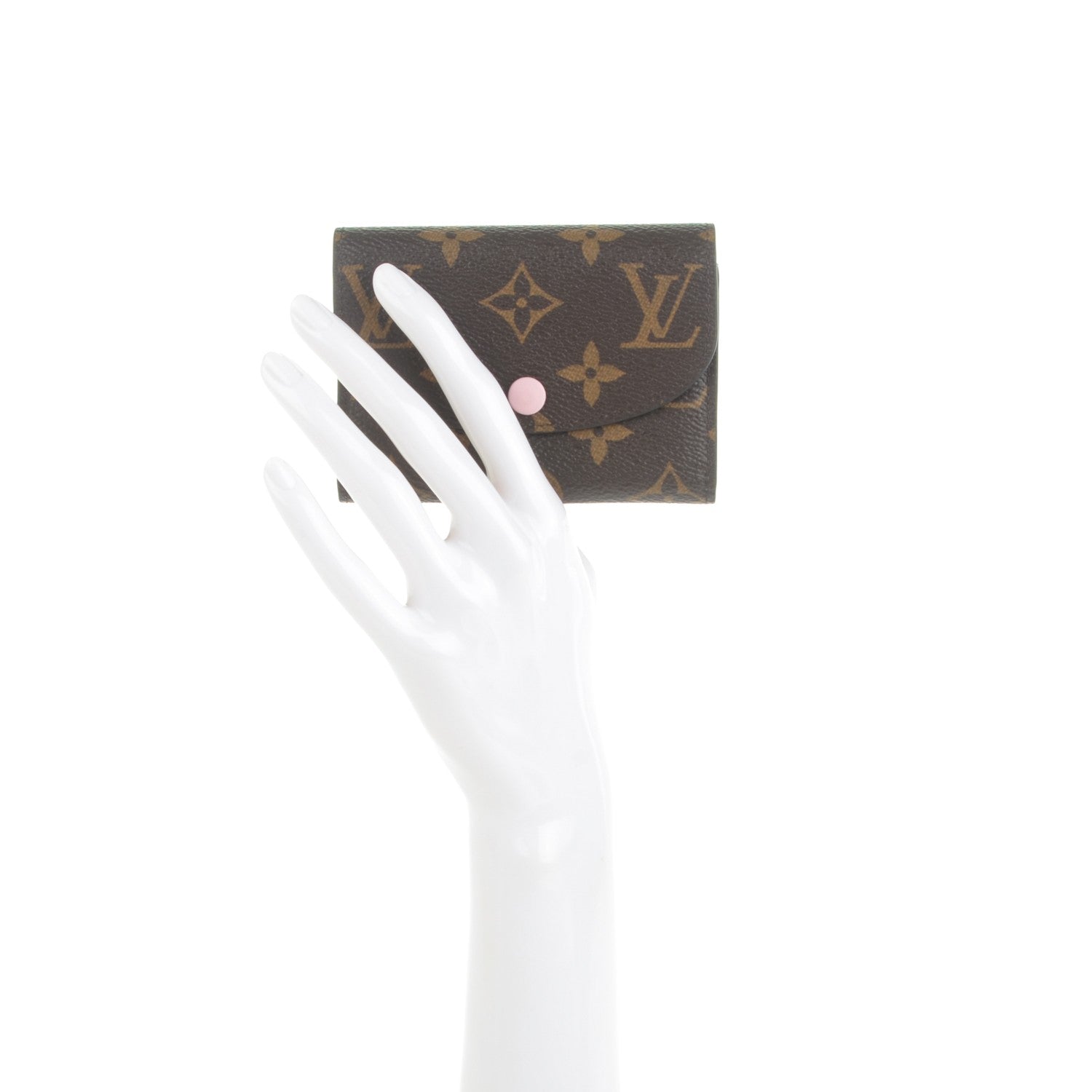 Louis Vuitton Monogram Rosalie Coin Purse Rose Ballerine 2 of 7