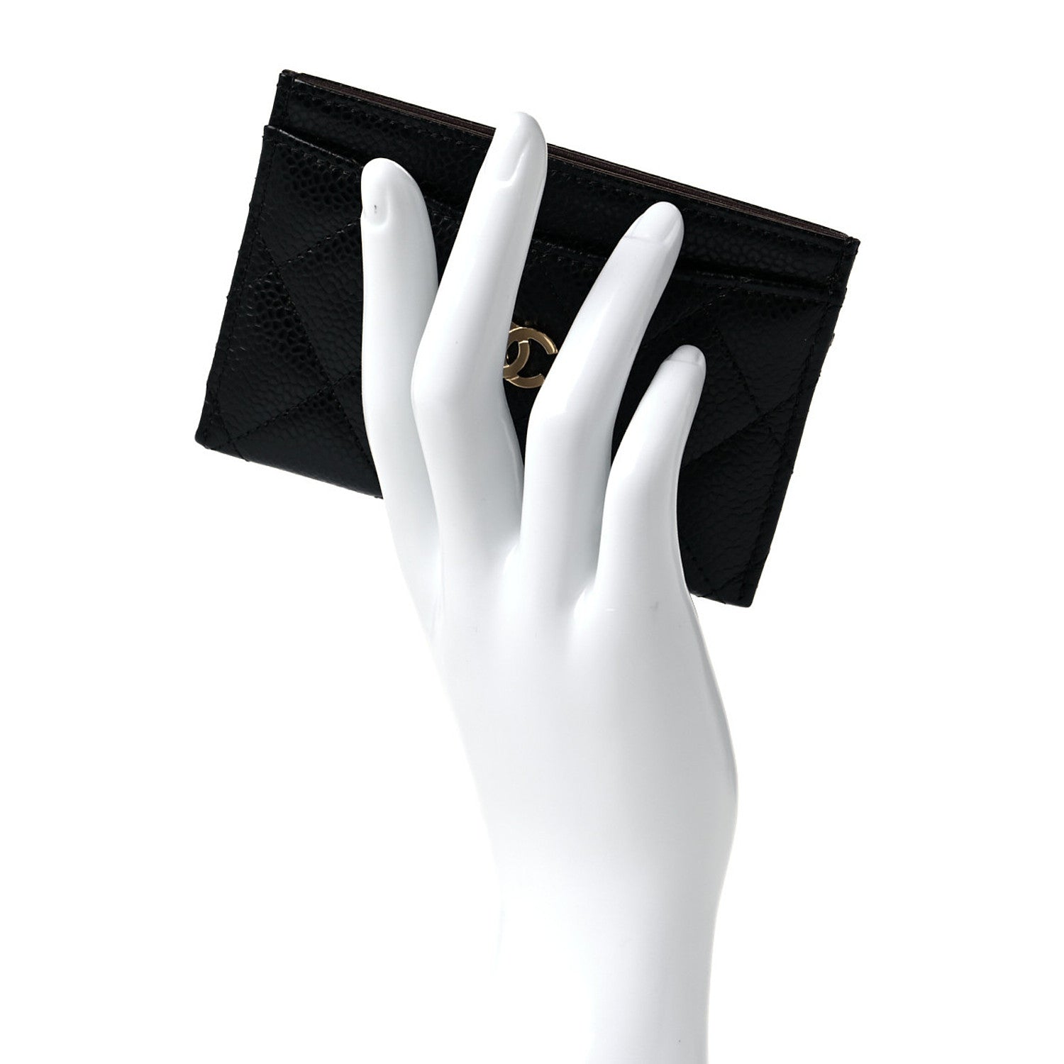 Chanel Caviar Quilted Card Holder Black 2 of 11