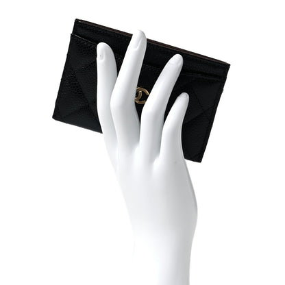 Chanel Caviar Quilted Card Holder Black 2 of 11