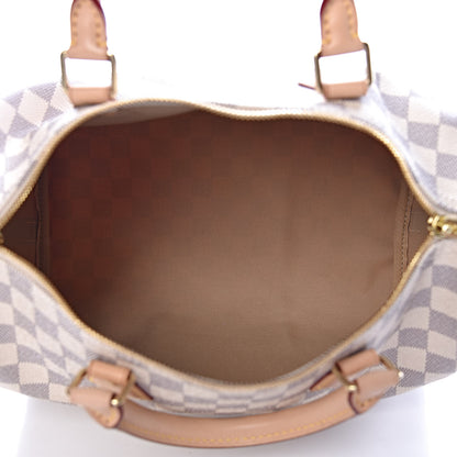Louis Vuitton Damier Azur Speedy Bandouliere 30 5 of 12