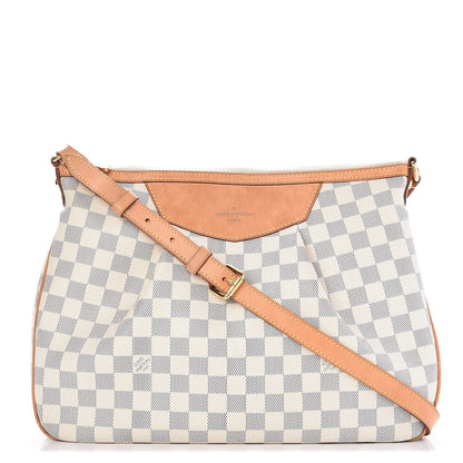 Louis Vuitton Damier Azur Siracusa MM 1 of 10