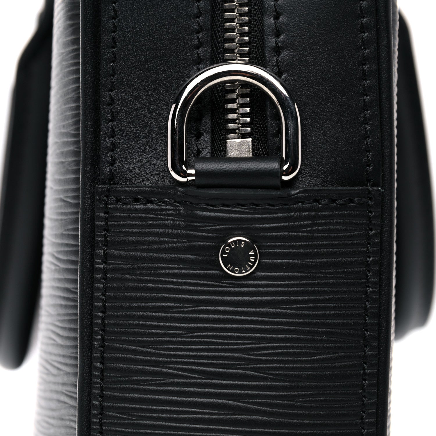 Louis Vuitton Epi Dandy MM Briefcase Black 12 of 14
