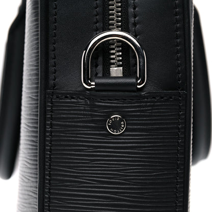 Louis Vuitton Epi Dandy MM Briefcase Black 12 of 14