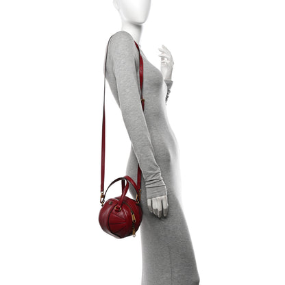 Gucci Piuma Lux Energy Mini Tifosa Basketball Shaped Shoulder Bag Romantic Cerise 2 of 10