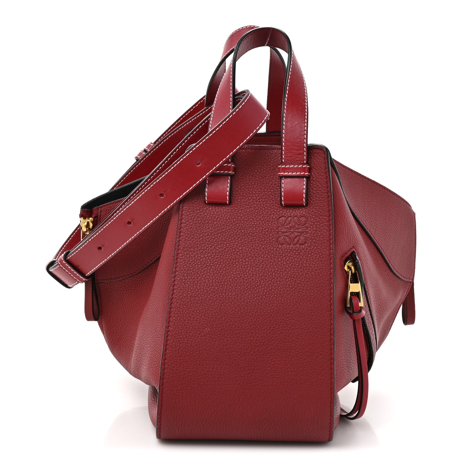 Loewe Calfskin Small Hammock Shoulder Bag Rouge Rouge 1 of 9