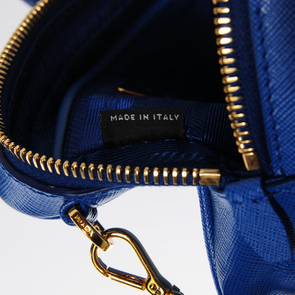 Prada Saffiano Mini Camera Crossbody Azzurro 8 of 10