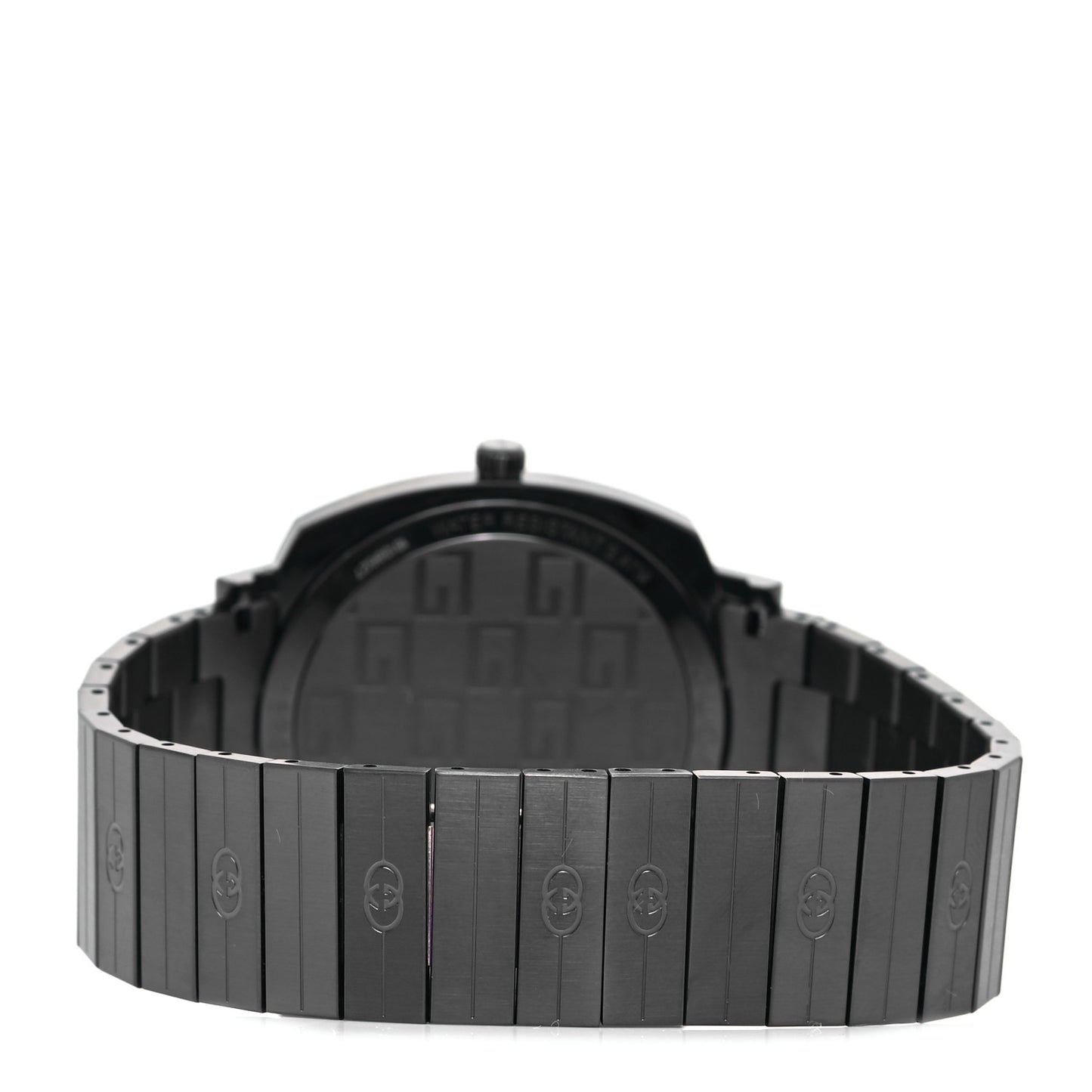 PVD Stainless Steel 38mm Grip Quartz Watch Black