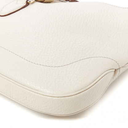 Gucci Calfskin Small Jackie O Hobo White 4 of 9