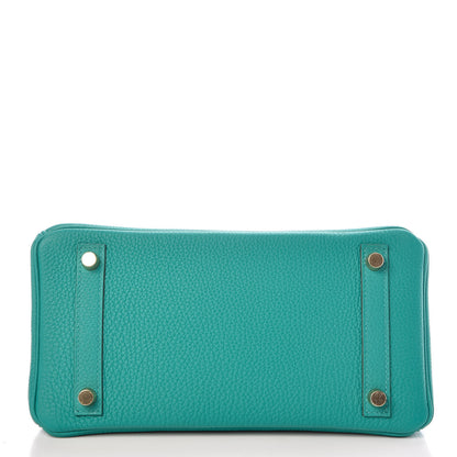 Hermes Togo Birkin 25 Vert Verone 6 of 37