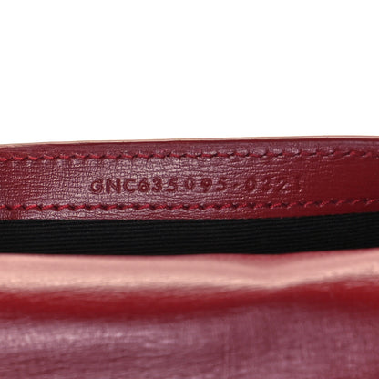 Saint Laurent Smooth Calfskin Monogram Phone Holder Crossbody Opyum Red 9 of 11