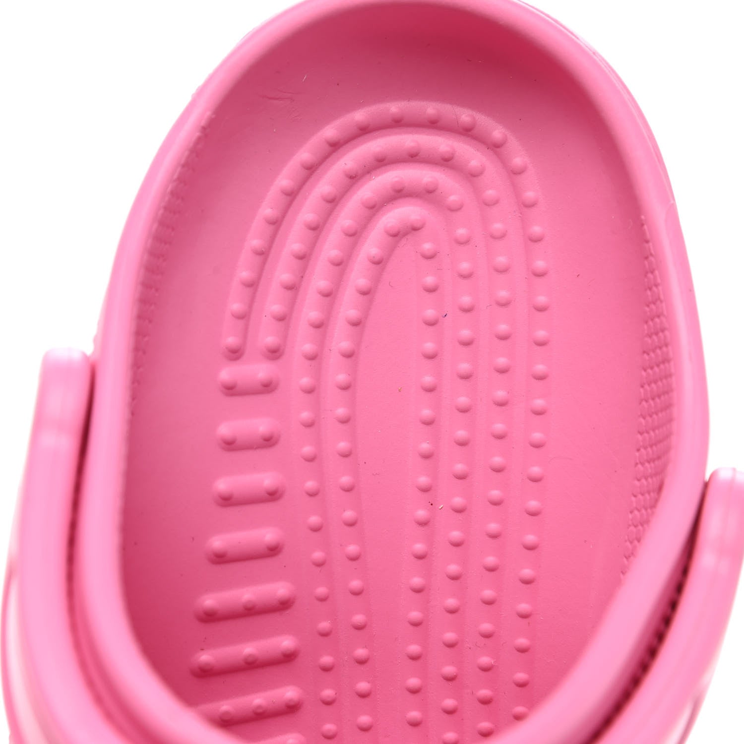 Balenciaga X CROCS Rubber Textured Womens Platform Sandals 35 Rose Bonbon 7 of 7