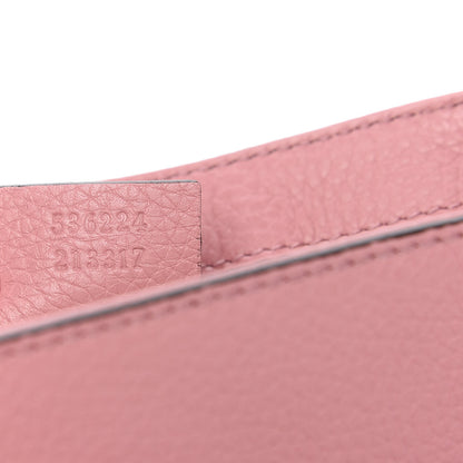 Gucci Pebbled Calfskin Medium Soho Flap Crossbody Pink 9 of 10