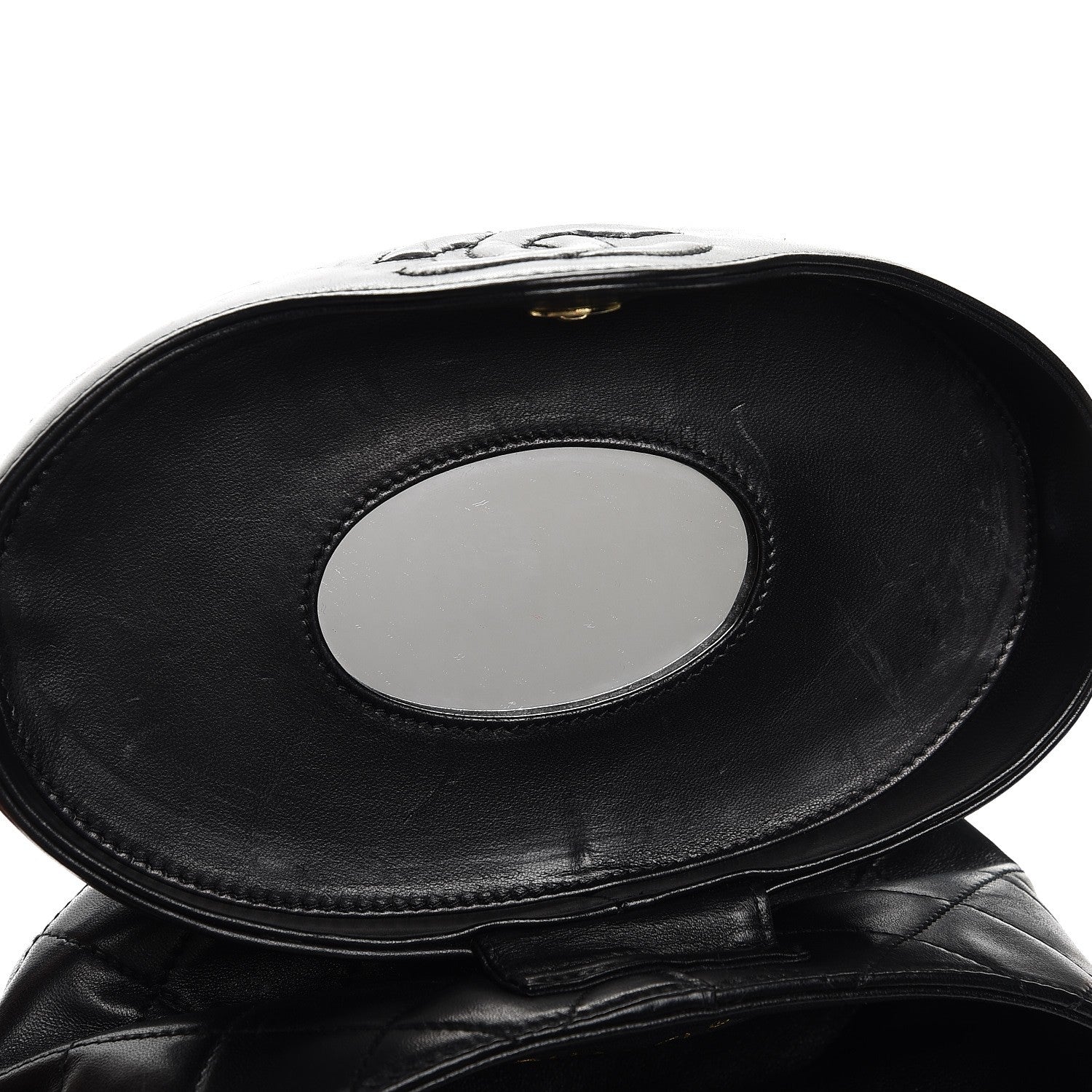 Chanel Lambskin Quilted Tassel Shoulder Bag Black 8 of 9