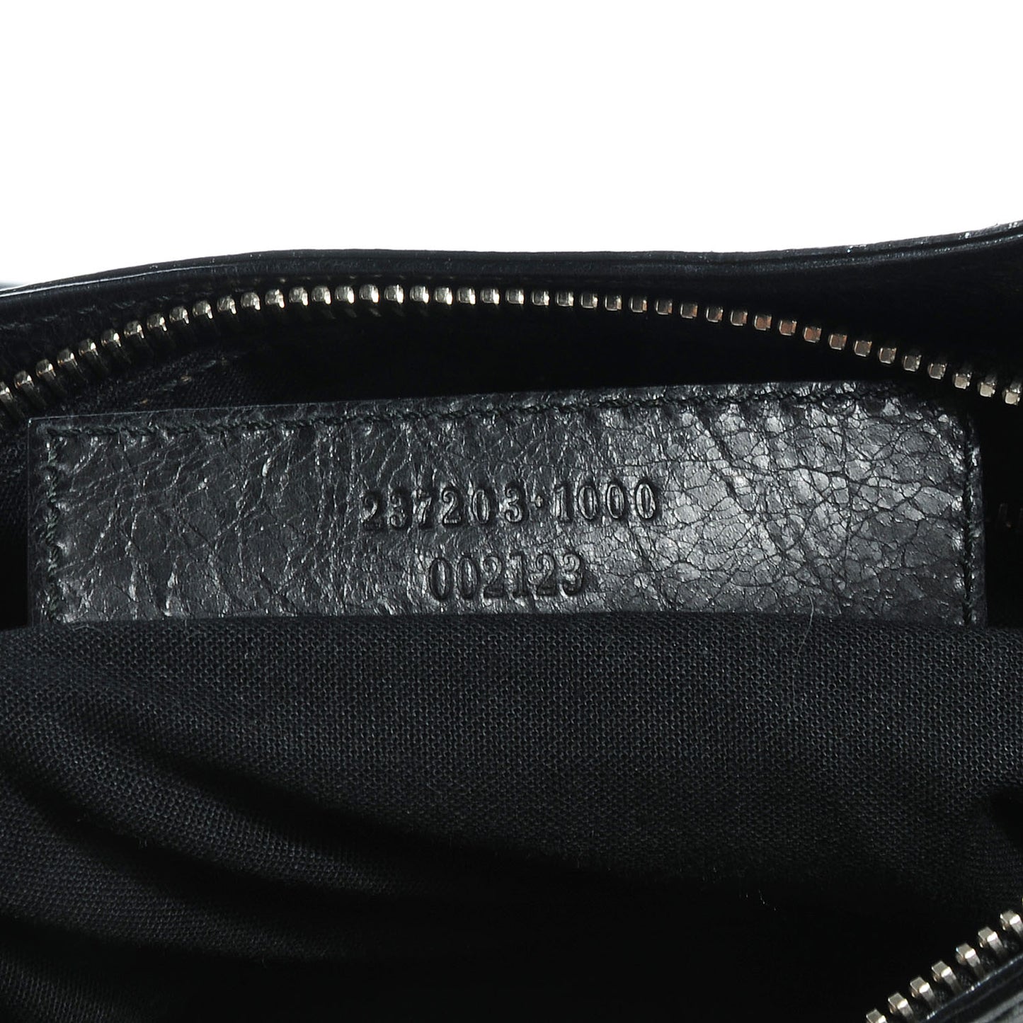Agneau Giant 12 Silver Hardware Hip Black