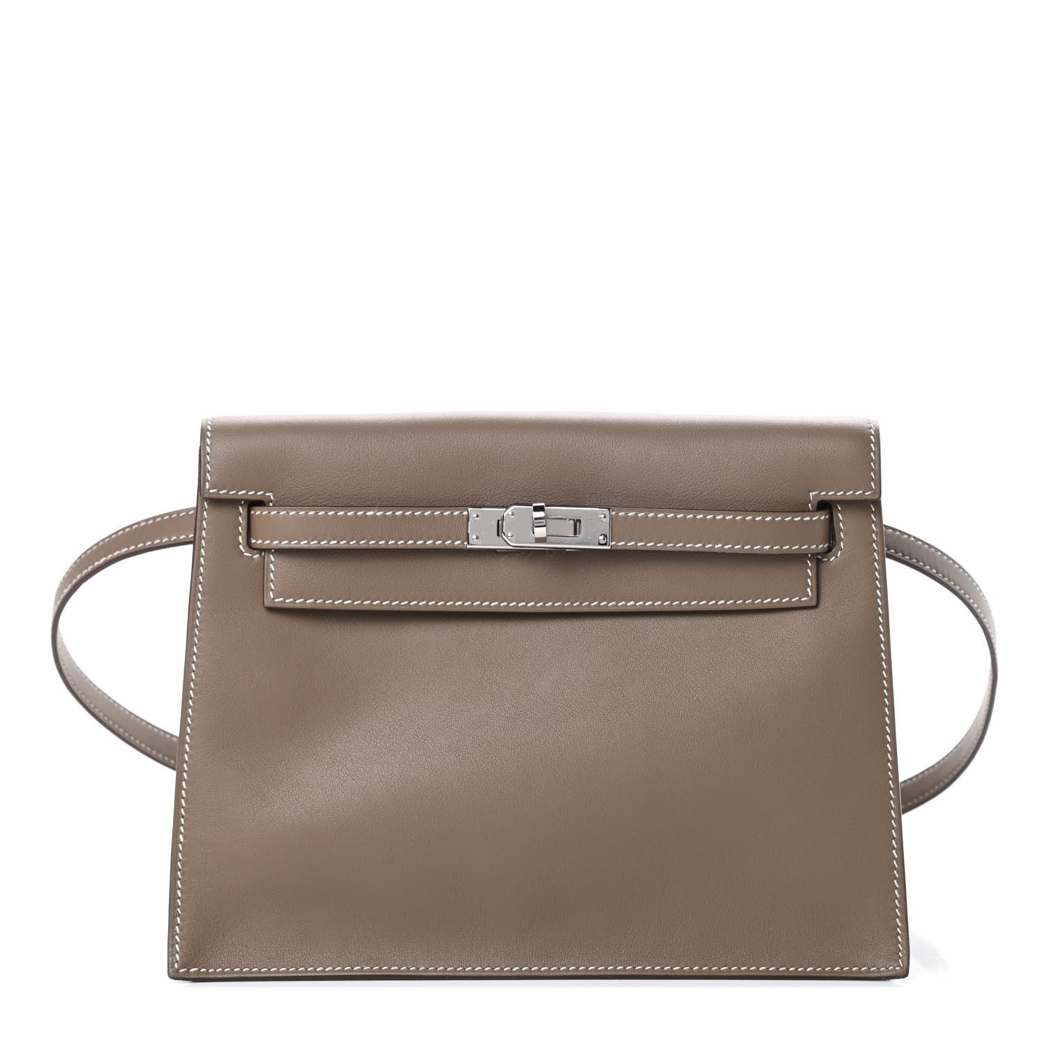 Hermes Swift Kelly Danse II Belt Bag Etoupe 1 of 12