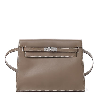 Hermes Swift Kelly Danse II Belt Bag Etoupe 1 of 12
