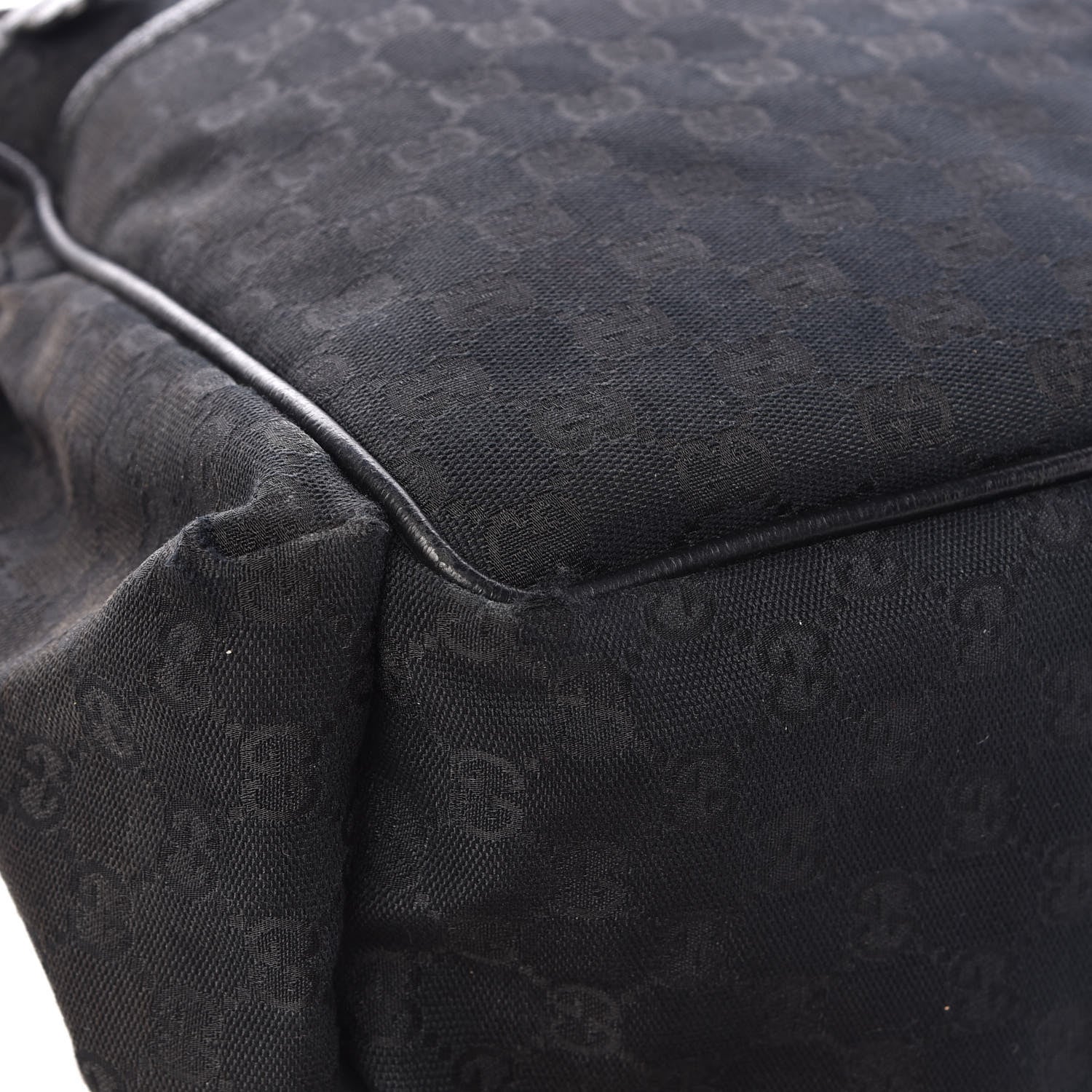 Gucci Monogram Large Diaper Bag Black 16 of 22