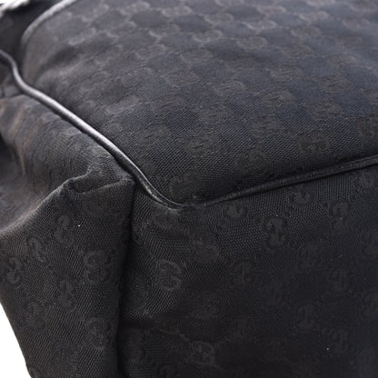Gucci Monogram Large Diaper Bag Black 16 of 22