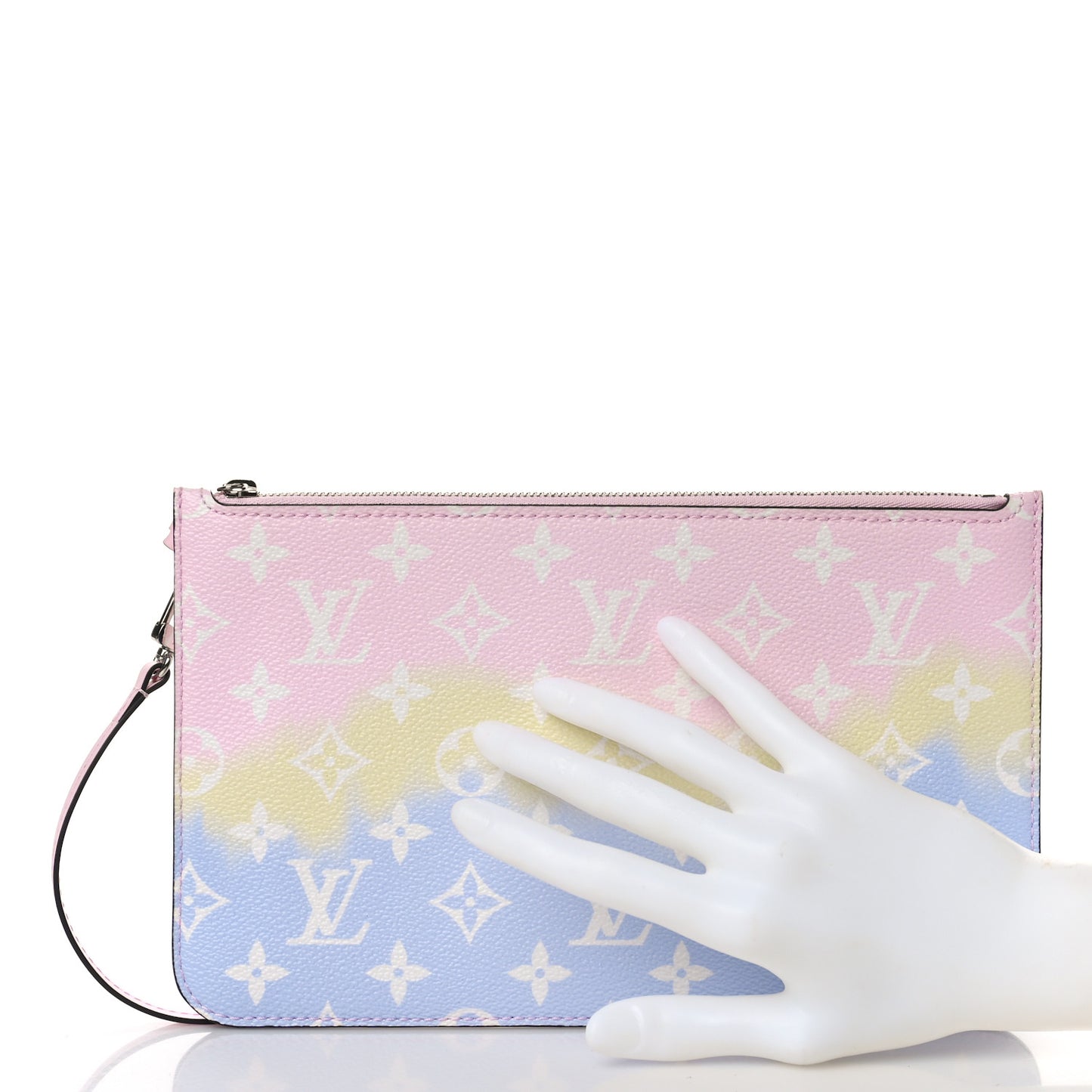 Monogram Escale Neverfull MM GM Pochette Pastel
