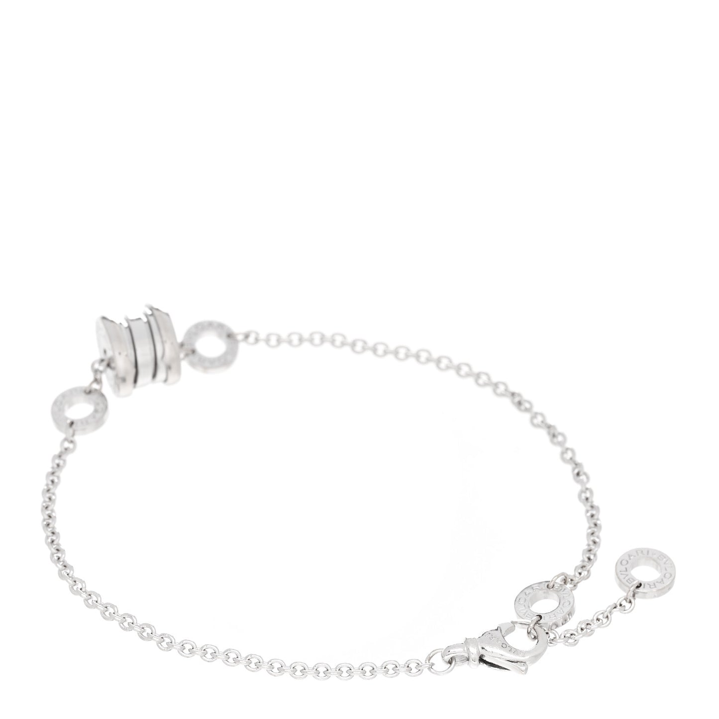 18K White Gold B.Zero1 Bracelet