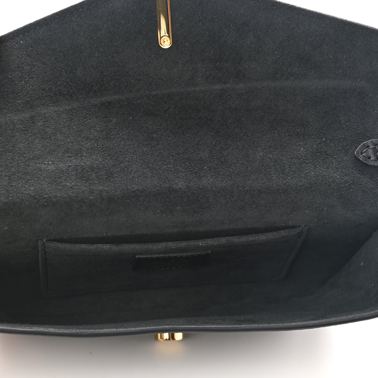 Monogram Padlock On Strap Black