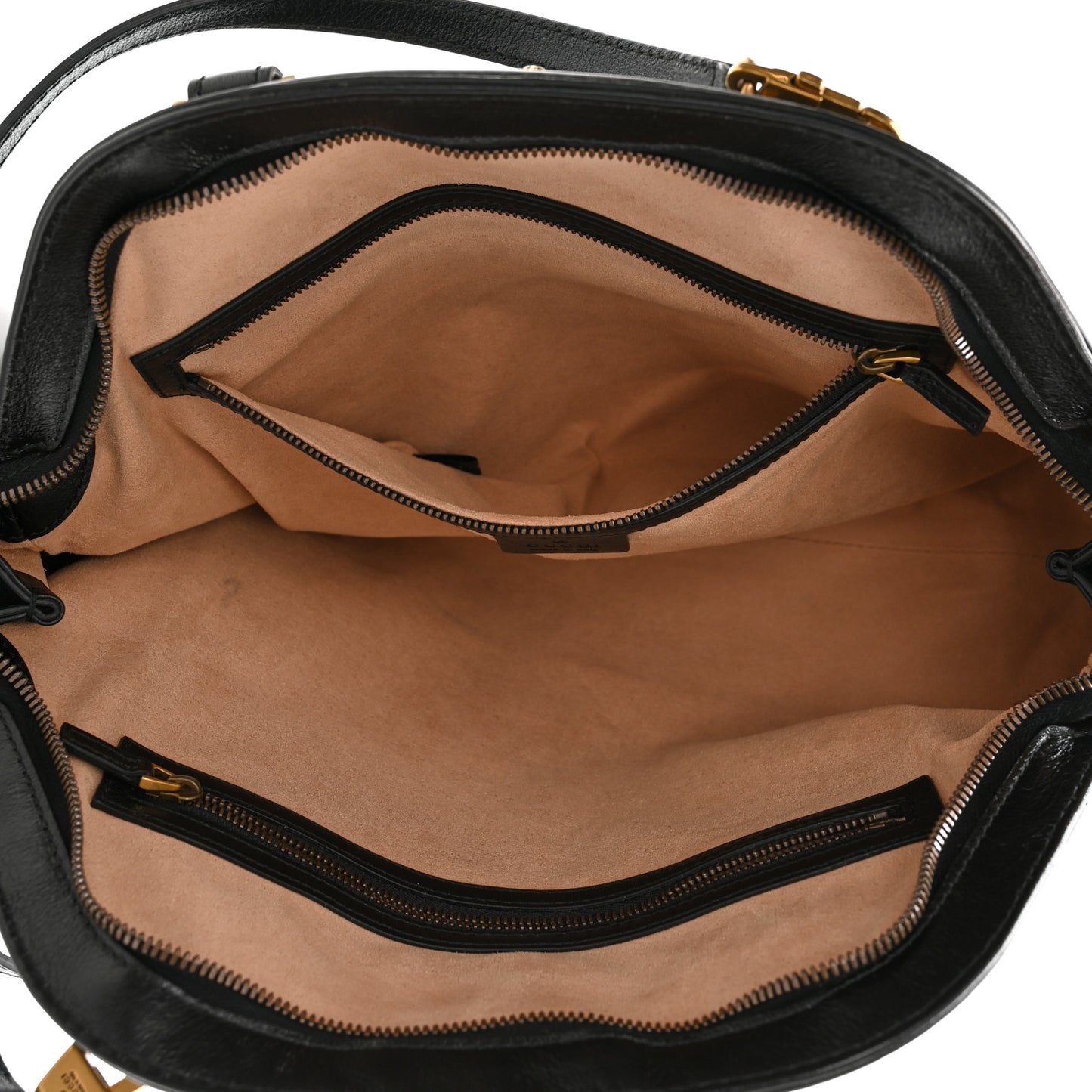 Calfskin Medium Re(Belle) Top Handle Bag Black