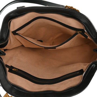 Gucci Calfskin Medium Re(Belle) Top Handle Bag Black 5 of 10