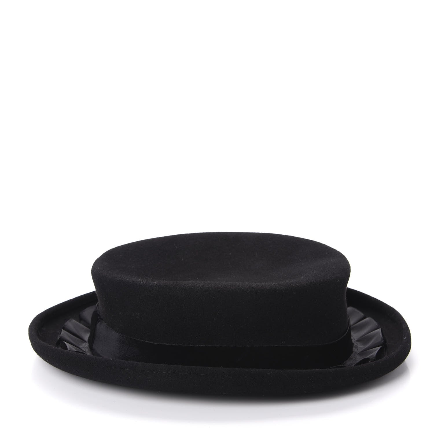Chanel Felt Hat S Black 6 of 7