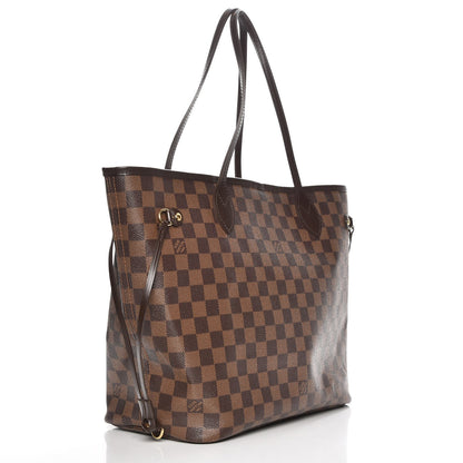 Louis Vuitton Damier Ebene Neverfull MM 3 of 8