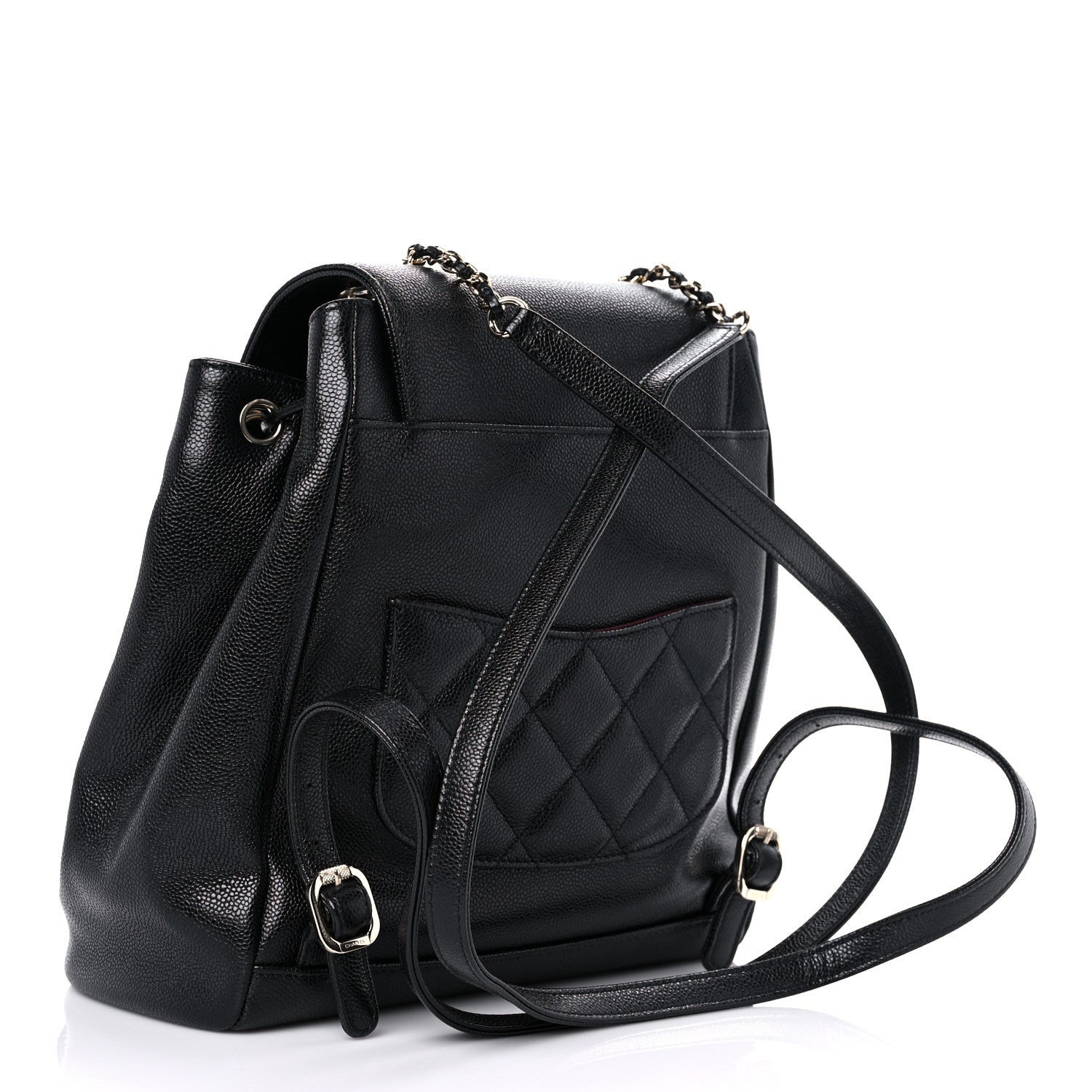 Chanel Caviar Quilted Business Affinity Backpack Black 3 of 10