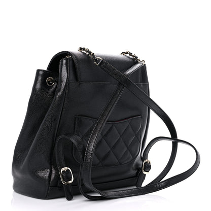 Chanel Caviar Quilted Business Affinity Backpack Black 3 of 10