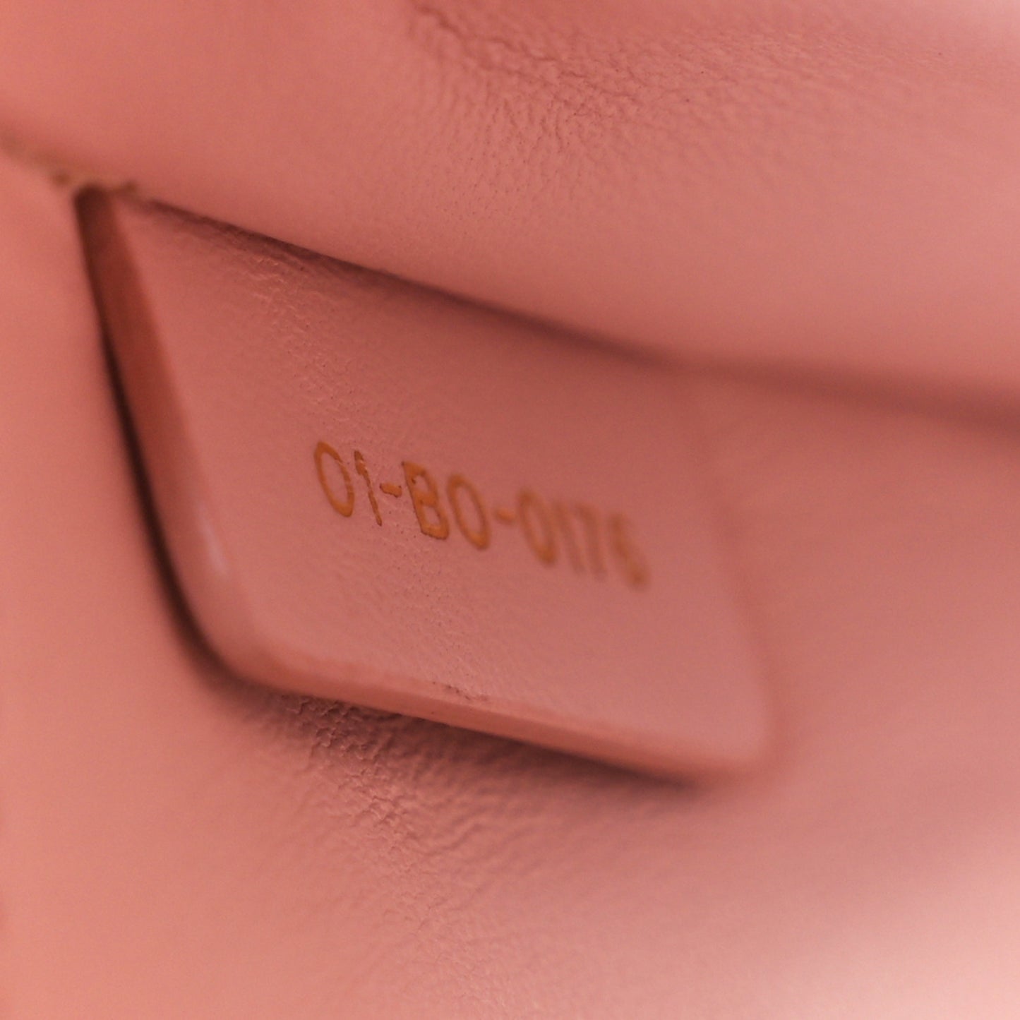 Lambskin Cannage Lily Tote Light Pink