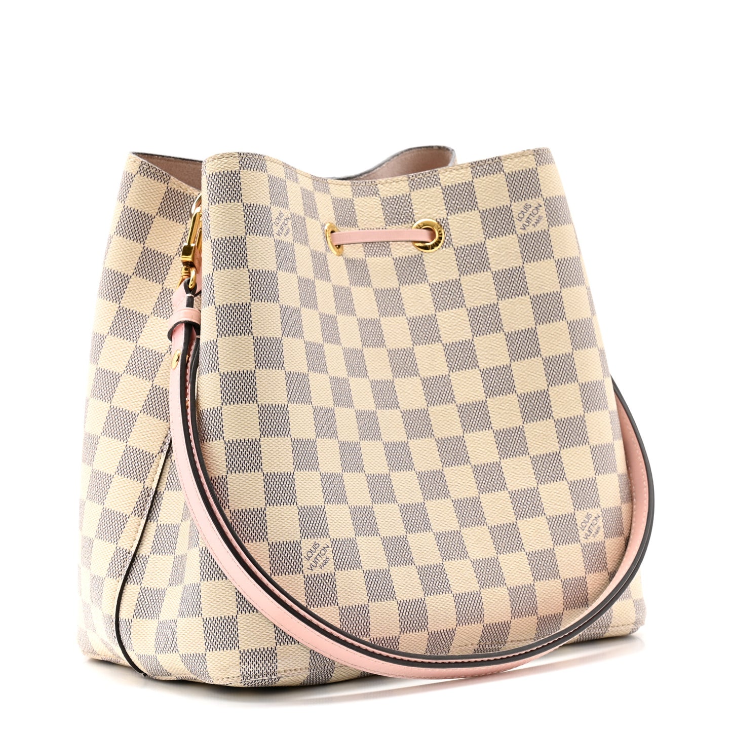 Damier Azur Neonoe MM Eau De Rose